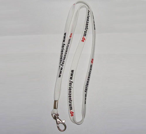 screen printed lanyard