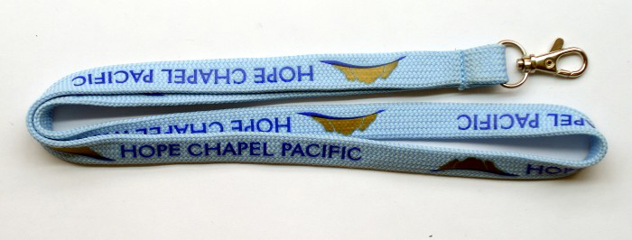 screen printed lanyard