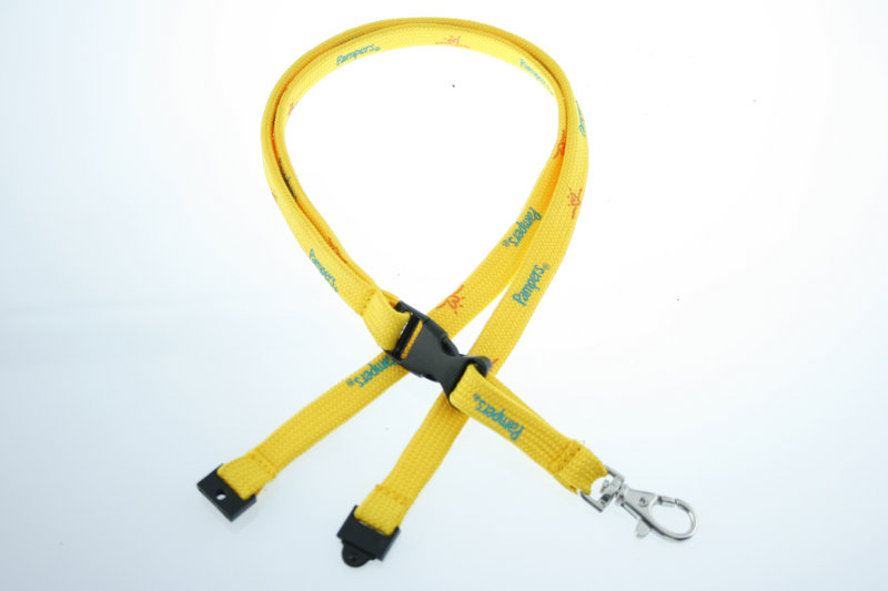 screen printed lanyard