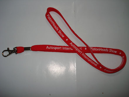 screen printed lanyard