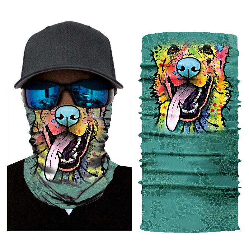 dog animal neck gaiter sun UV protection tube face mask warmer wholesale