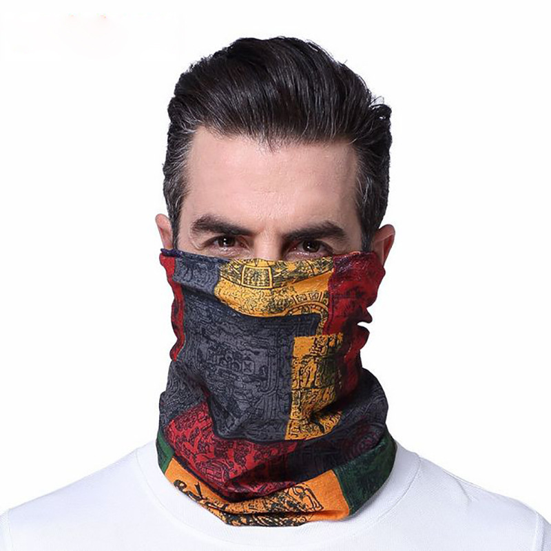 custom printed neck gaiter thin lightweight personalized logo