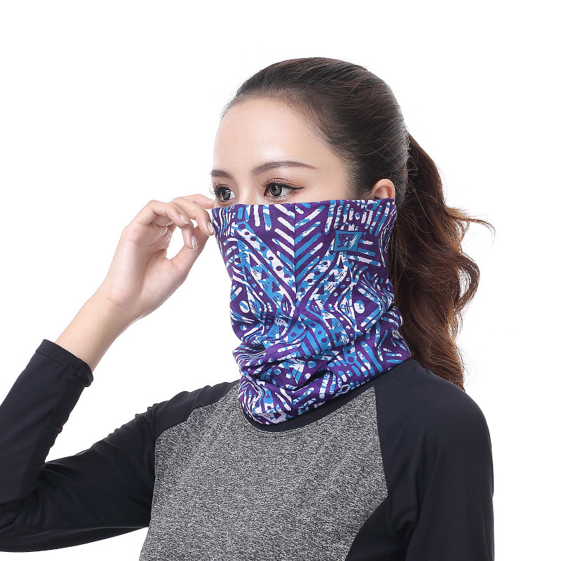 custom printed neck gaiter thin lightweight personalized logo