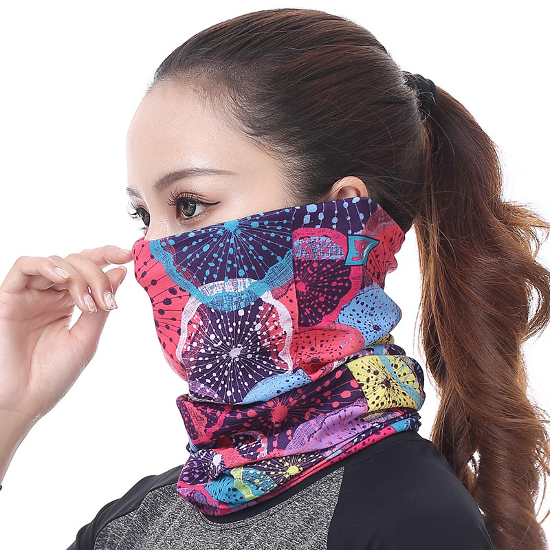 custom printed neck gaiter thin lightweight personalized logo