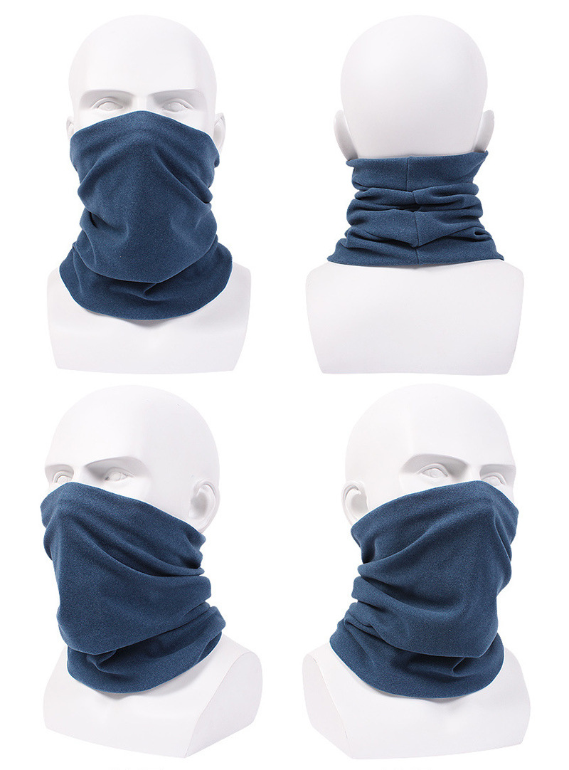 german velvet winter neck gaiter warmer