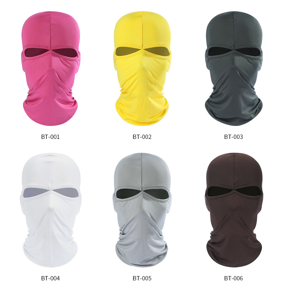 summer anti-UV sun protection dust proof sports cycling balaclava, motorcycle full face mask wholesale