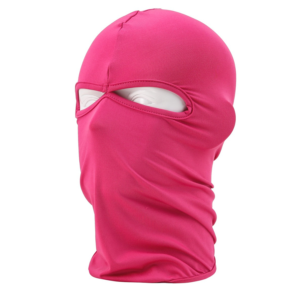 pink rose red summer anti-UV cycling balaclava, motorcycle full face mask wholesale