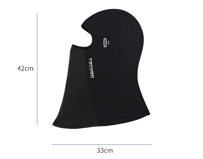 uv protection neck gaiter summer spf 50+ sun blocking shield