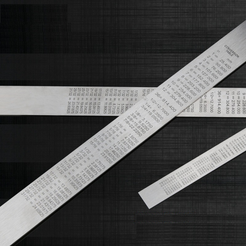 stainless steel ruler mm metal wholesale