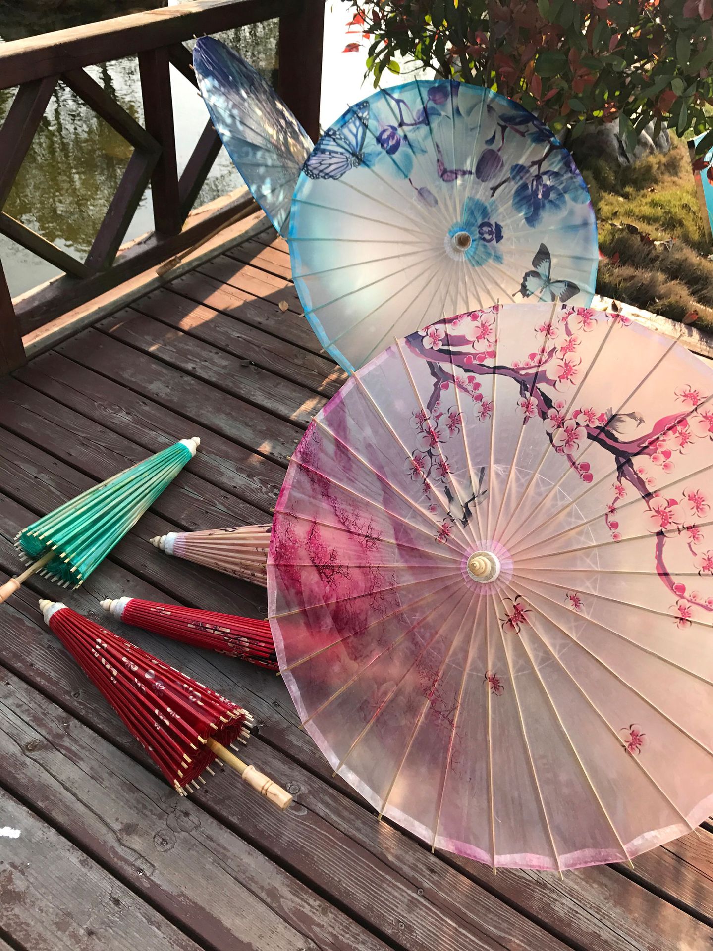 chinese oil paper umbrella traditional oriental parasol