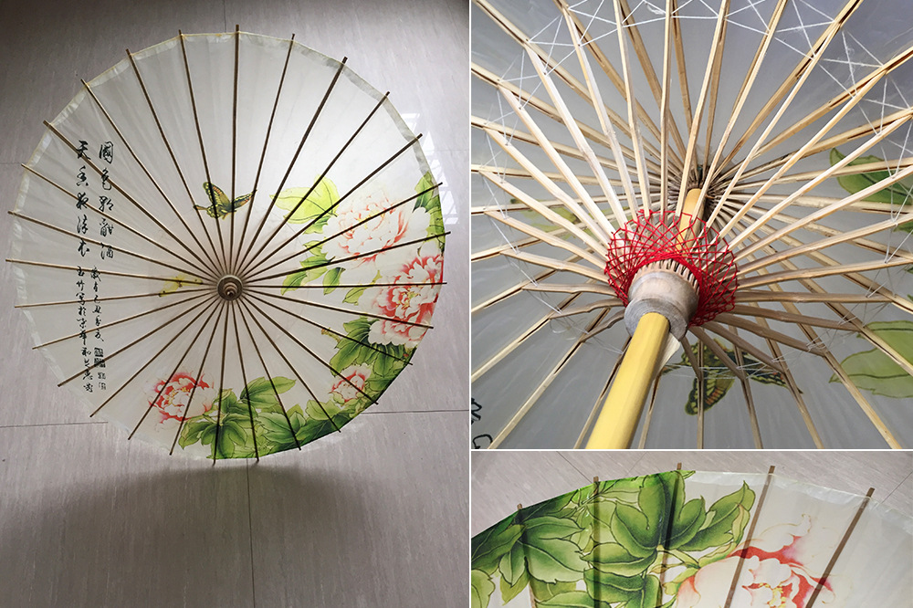 chinese oil paper umbrella traditional oriental parasol