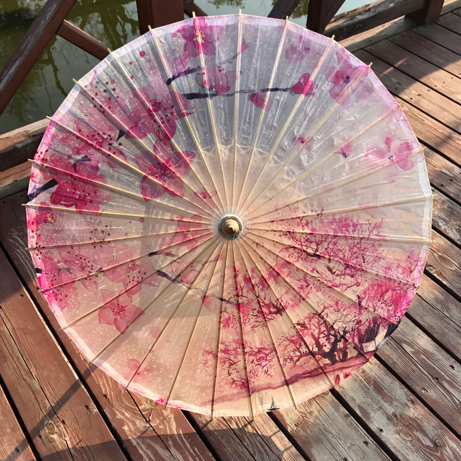 chinese oil paper umbrella traditional oriental parasol