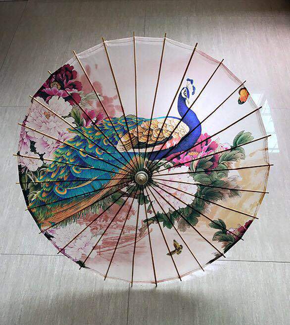 chinese oil paper umbrella traditional oriental parasol