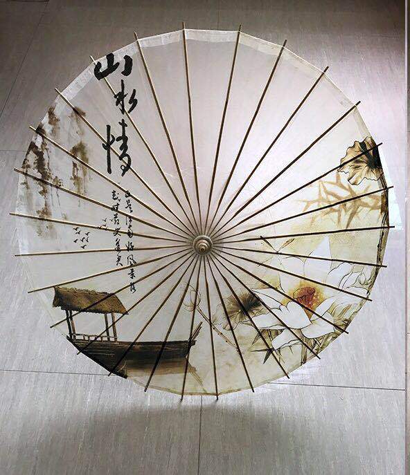 chinese oil paper umbrella traditional oriental parasol