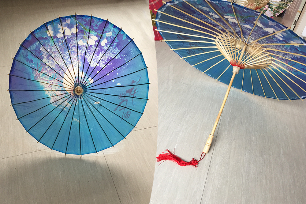 chinese oil paper umbrella traditional oriental parasol