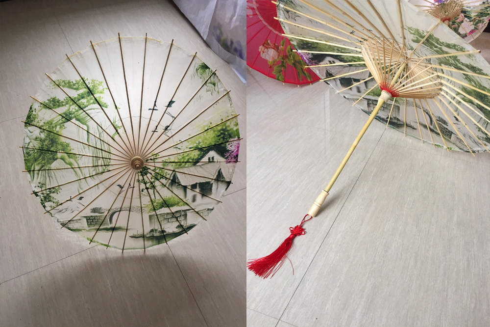 chinese oil paper umbrella traditional oriental parasol