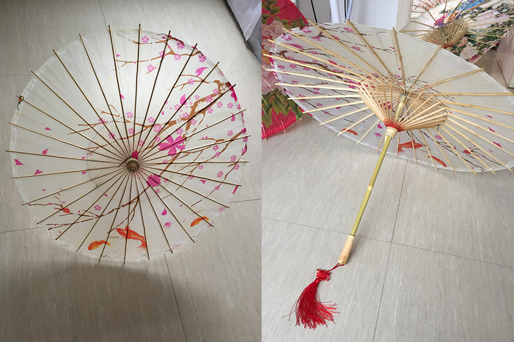 chinese oil paper umbrella traditional oriental parasol