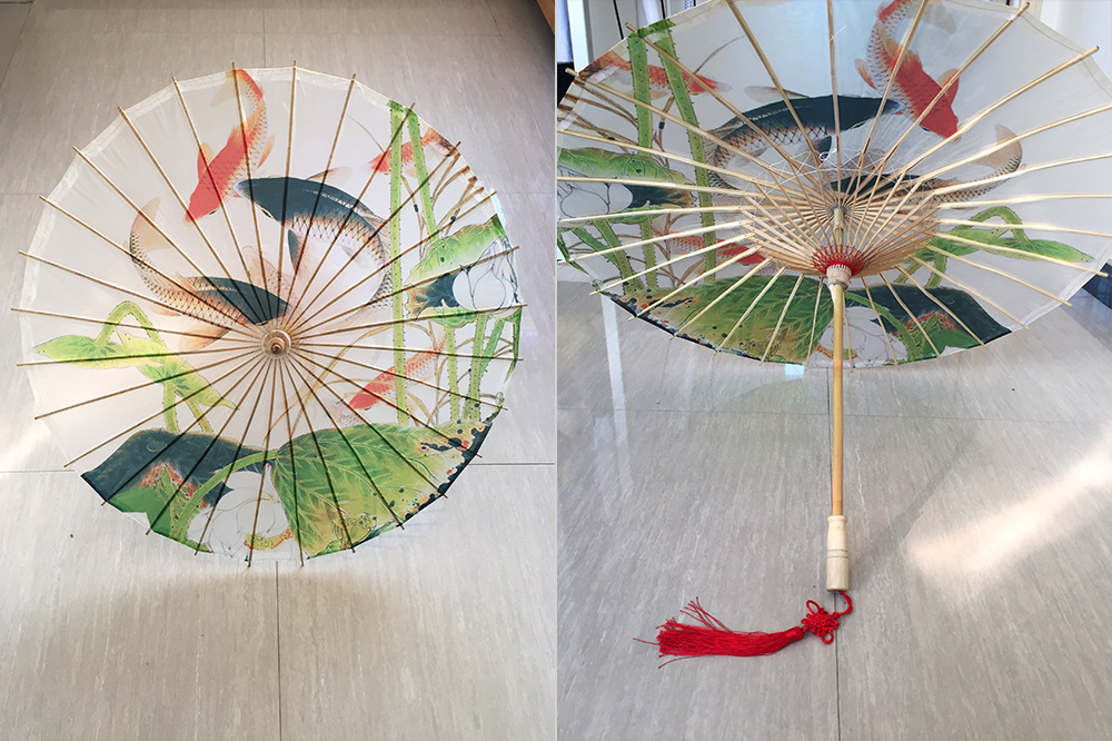 chinese oil paper umbrella traditional oriental parasol