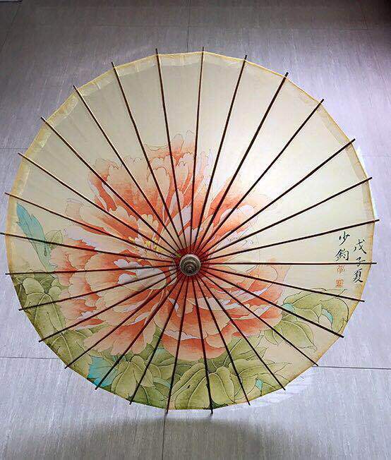 chinese oil paper umbrella traditional oriental parasol