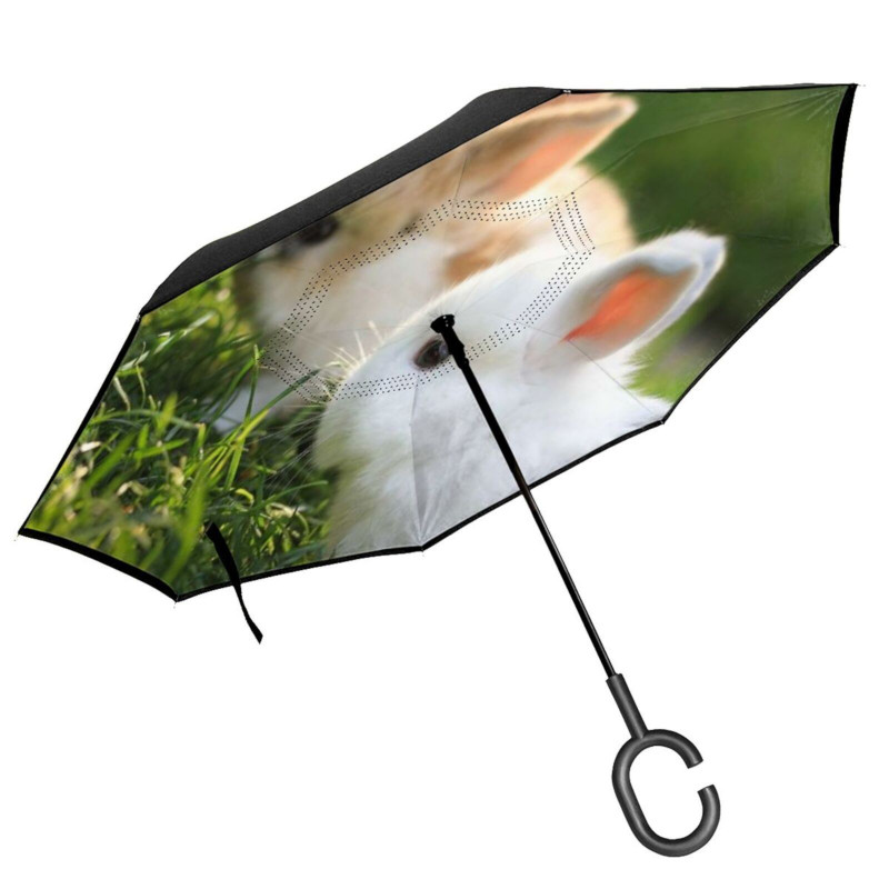 custom printed inverted umbrella all-over personalized no minimum