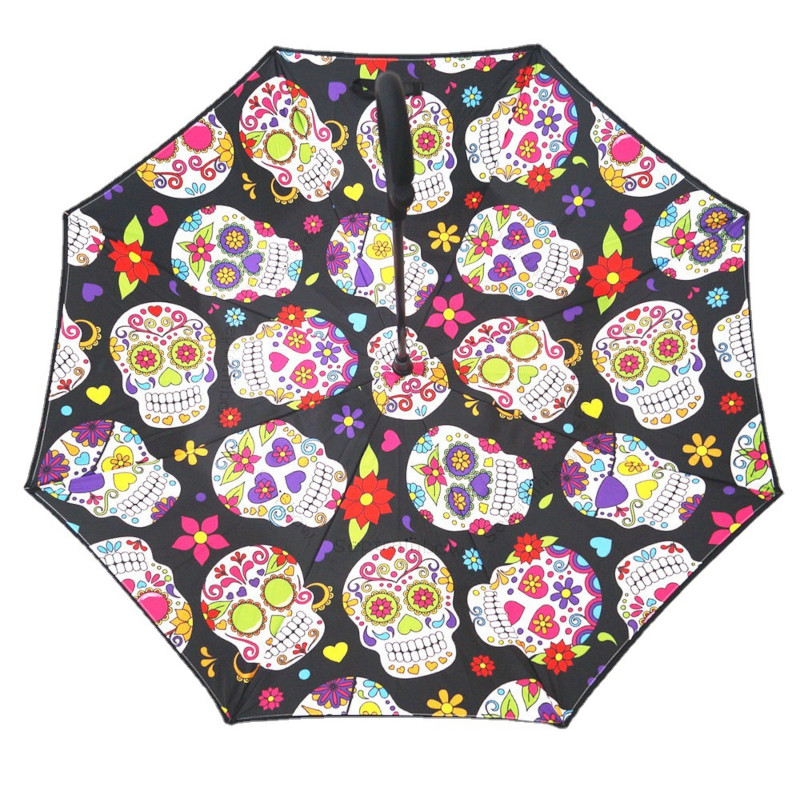 custom printed inverted umbrella all-over personalized no minimum