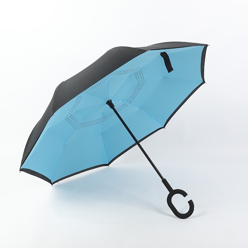 Sky Blue inverted umbrellas wholesale