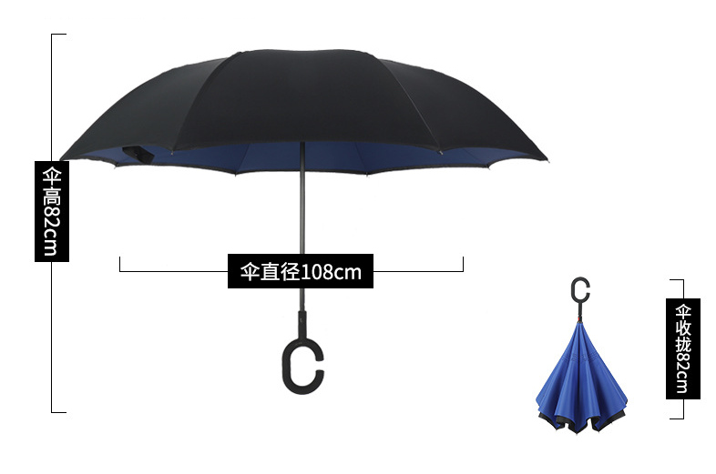 plain inverted umbrellas wholesale