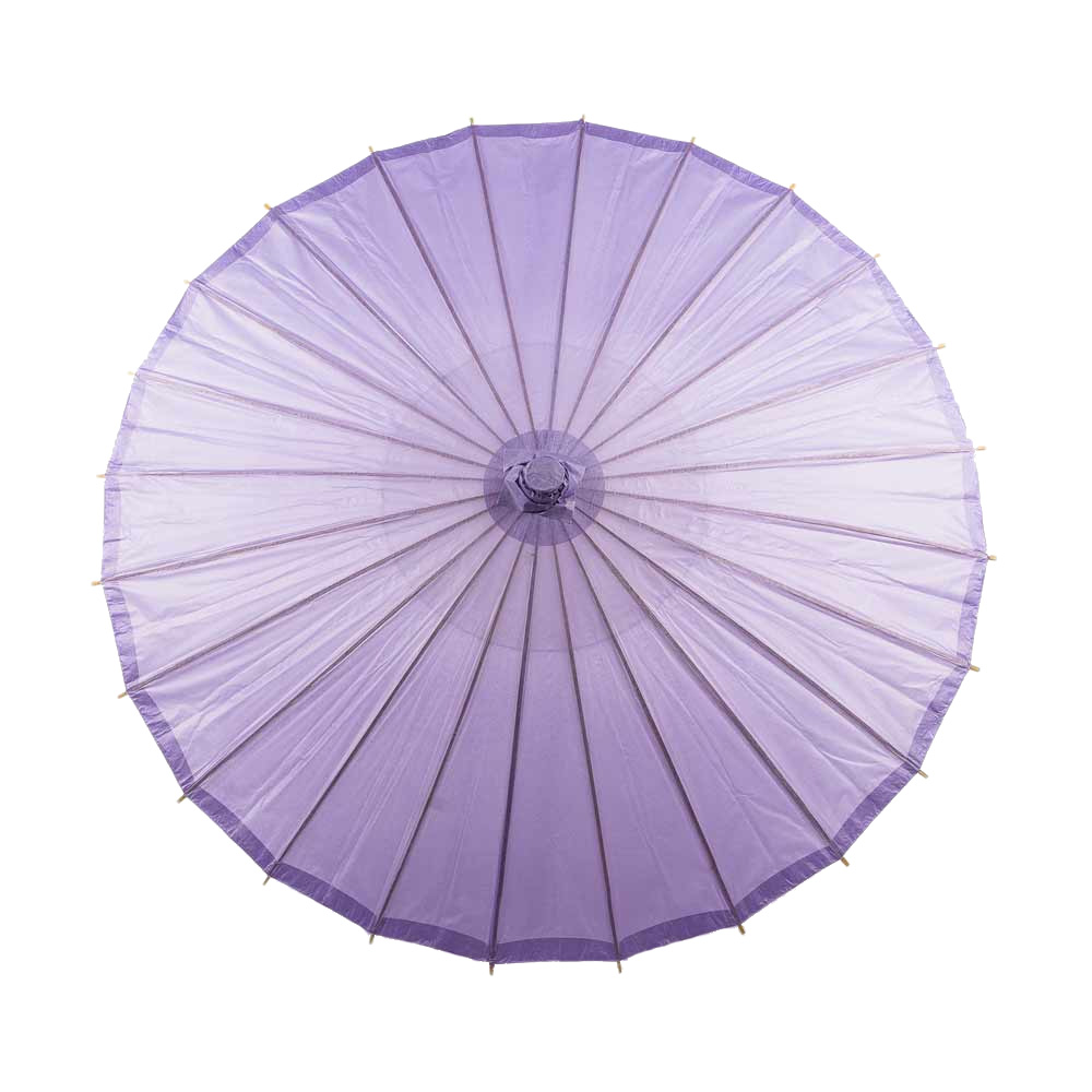 lavender paper parasols, wedding bridal umbrellas wholesale