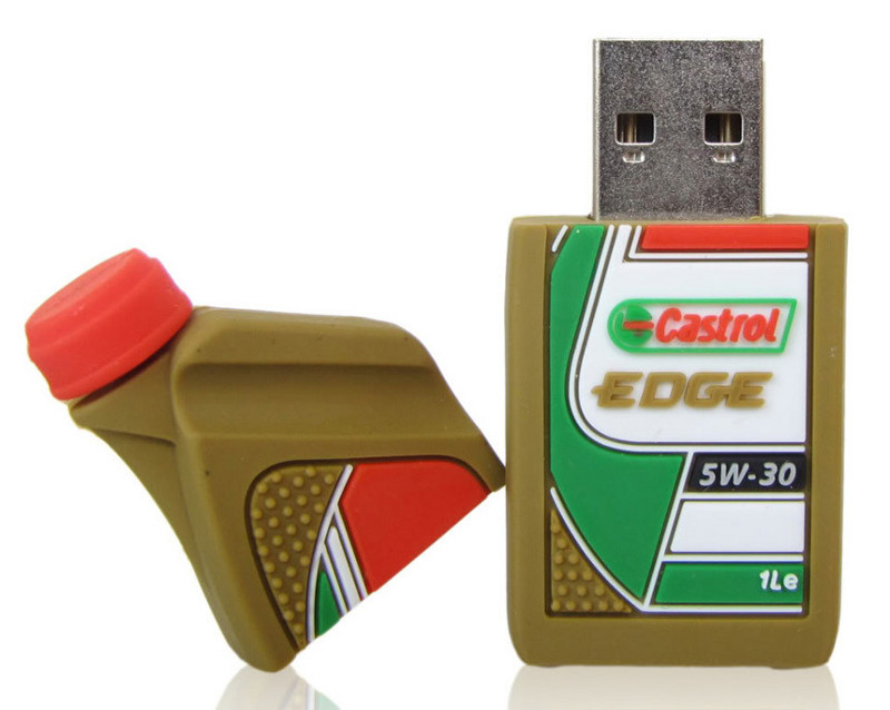 engine oil USB thumb drives, memory stick