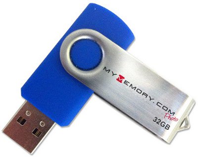 Swivel USB flash drive