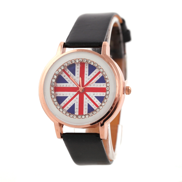 Leather Quartz Watch for Ladies