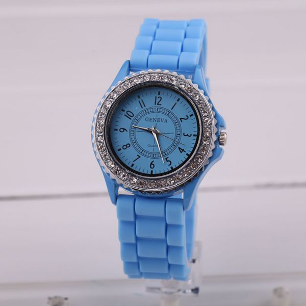 Silicone Quartz Watch for Ladies