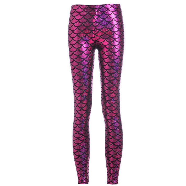 fish scale mermaid leggings dragon scale tights pants