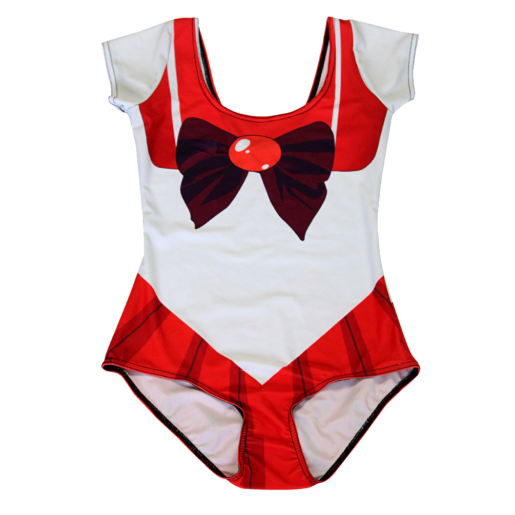 sailor moon one piece swimsuit girl women cute