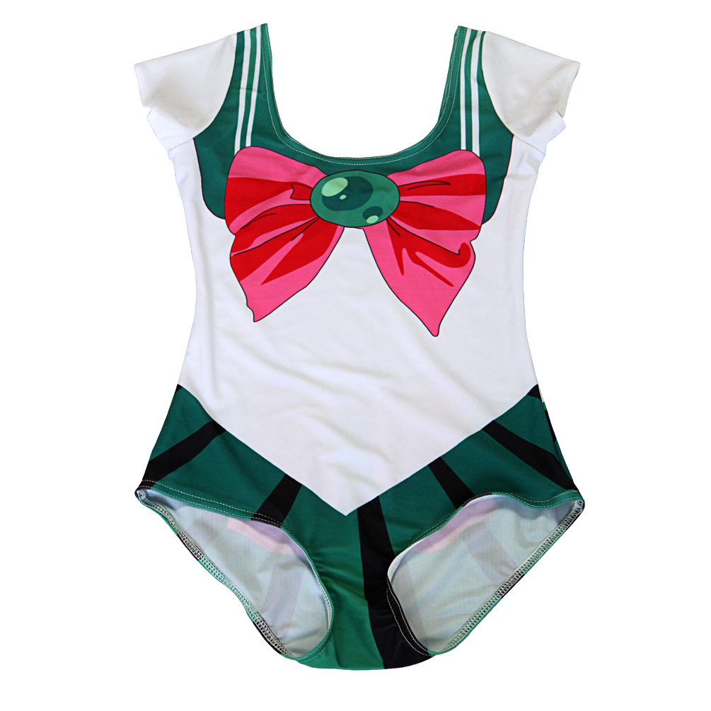 sailor moon one piece swimsuit girl women cute