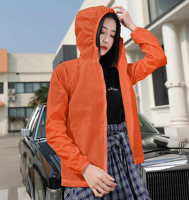 uv sun protection hoodie jacket lightweight raincoat unisex women men lady summer windbreaker