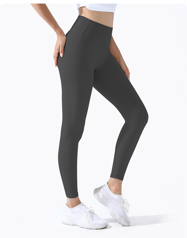 naked feeling yoga workout gym leggings high waist wholesale