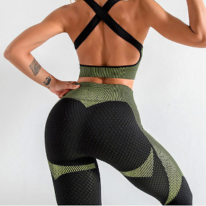 workout outfit gym yoga bra leggings